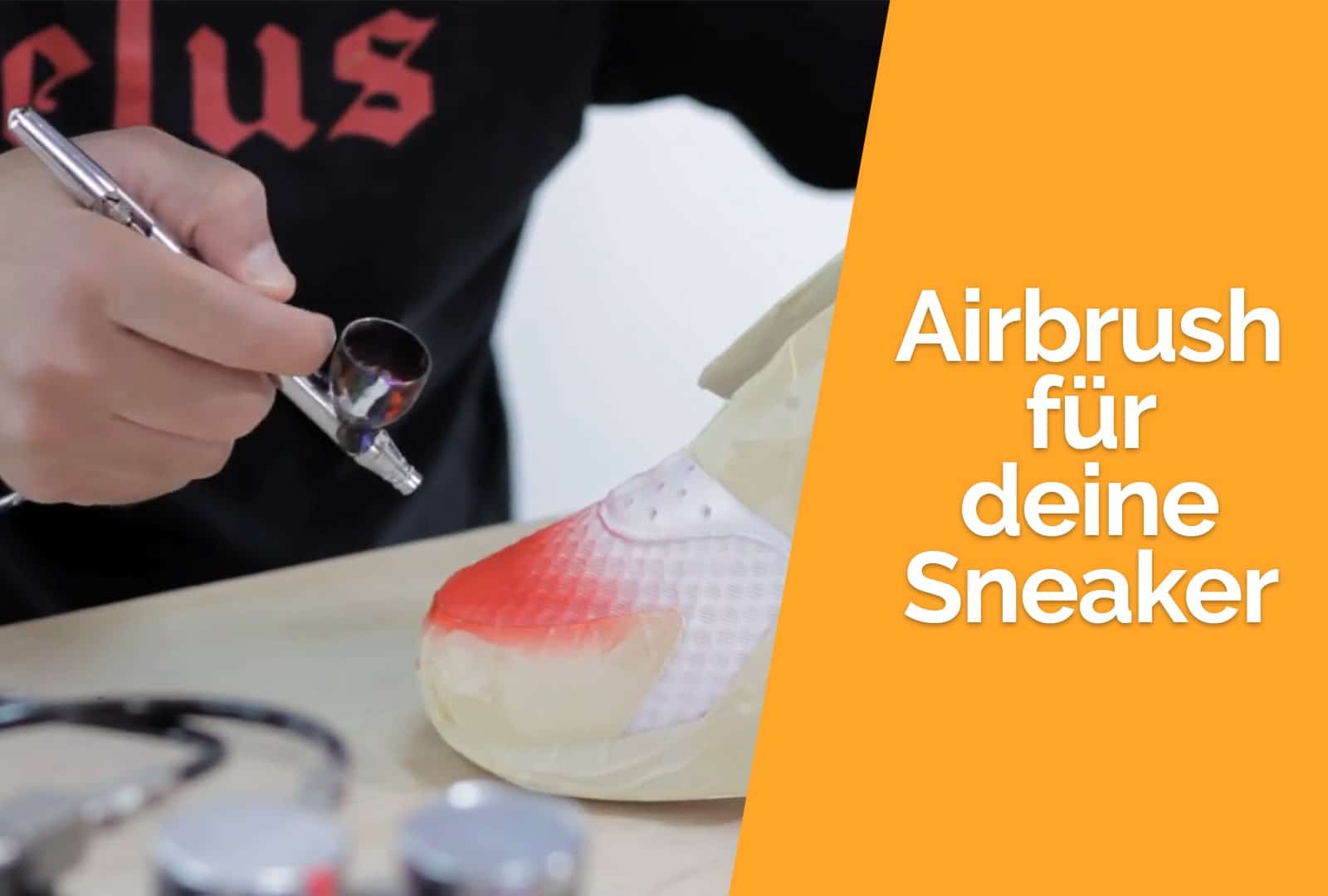 Airbrush für deine Sneaker