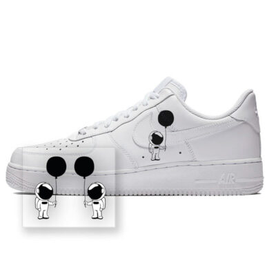 Iron On Astronaut Produktbild zum Aufbügeln für deinen Custom Sneaker