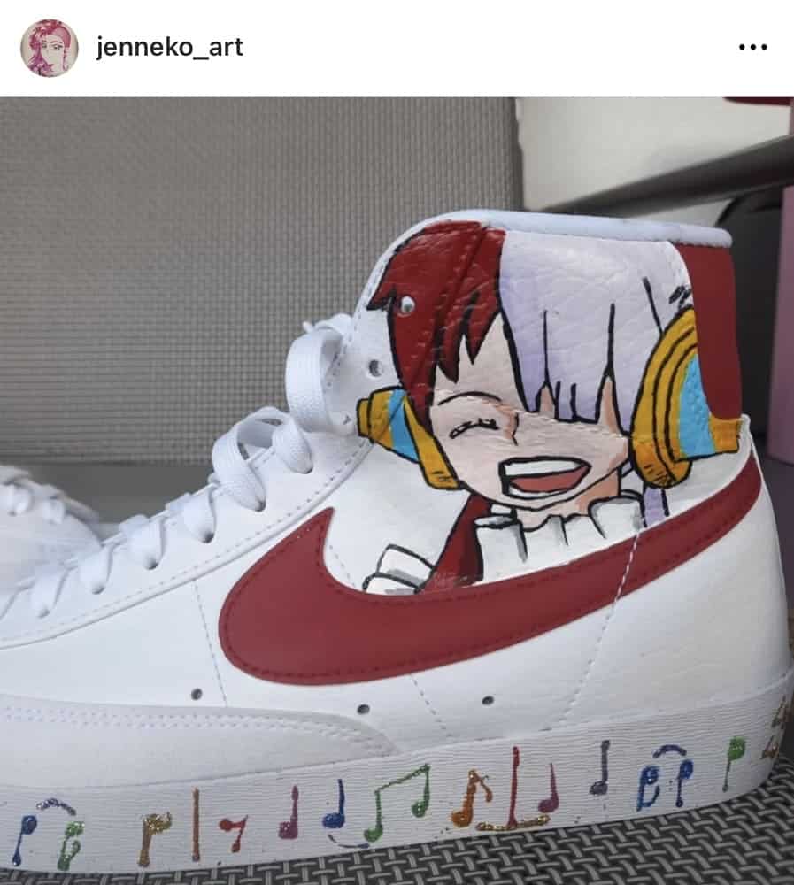 Anime Nike Sneaker