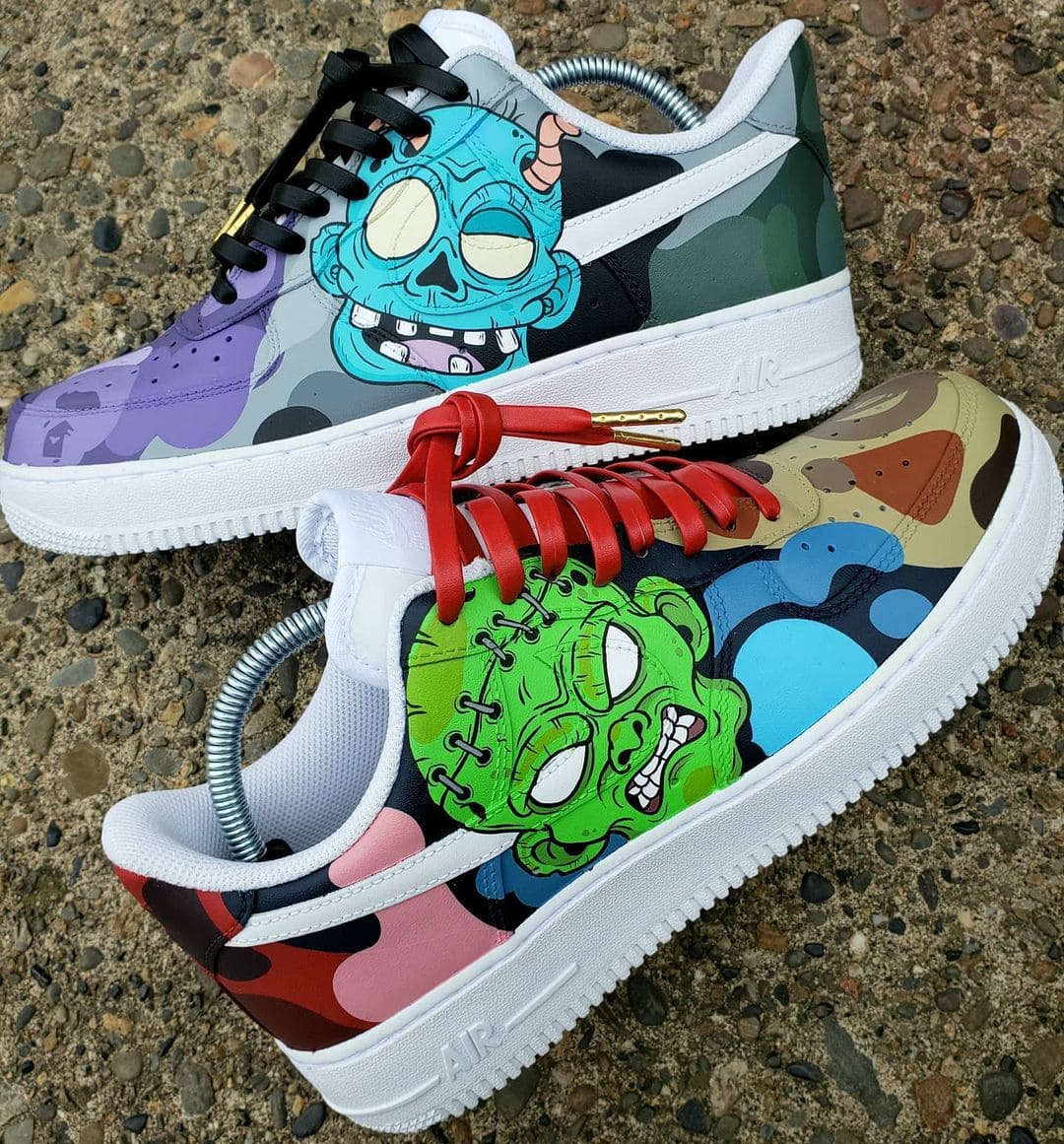 Custom Nike Zombie