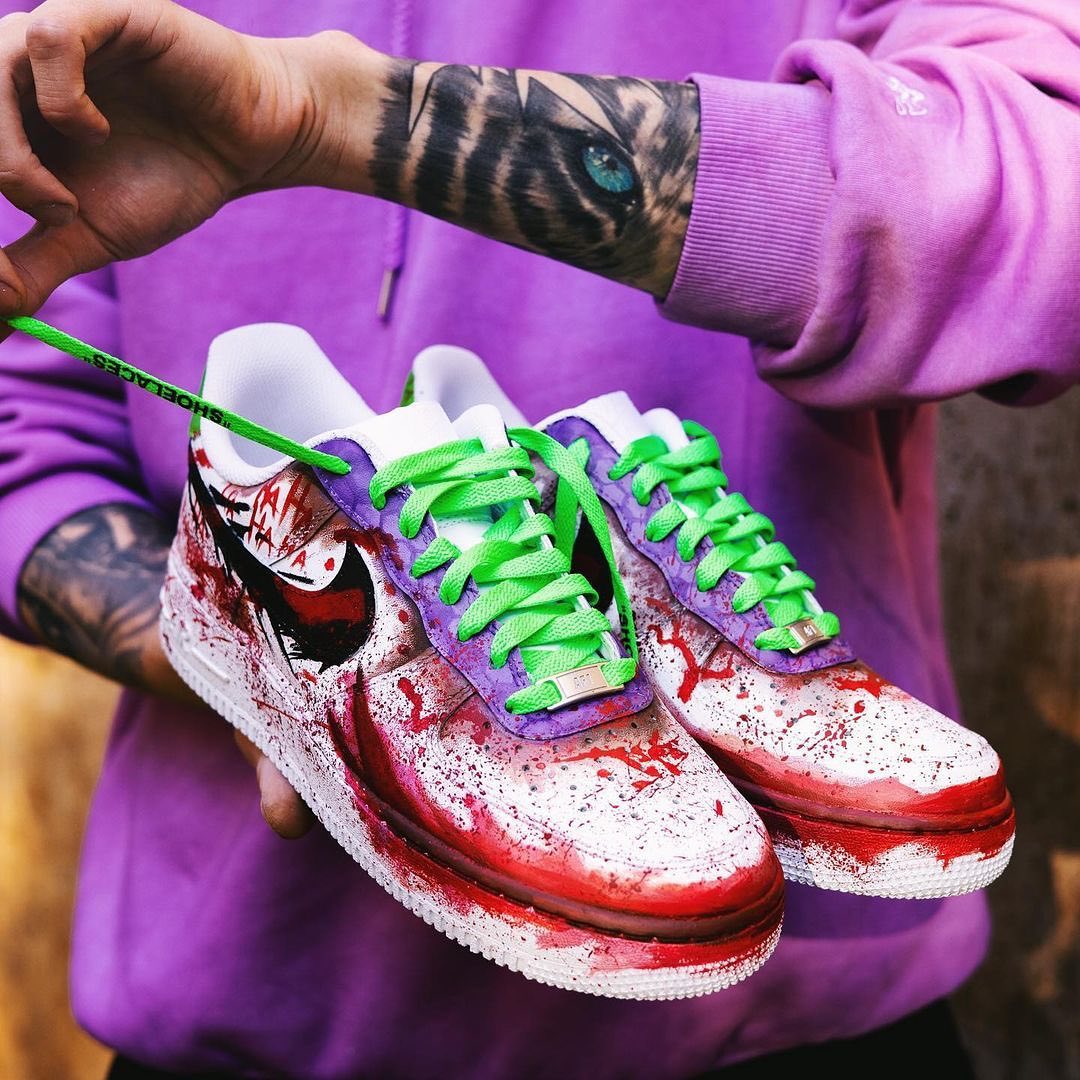 Joker Nike Custom Sneaker